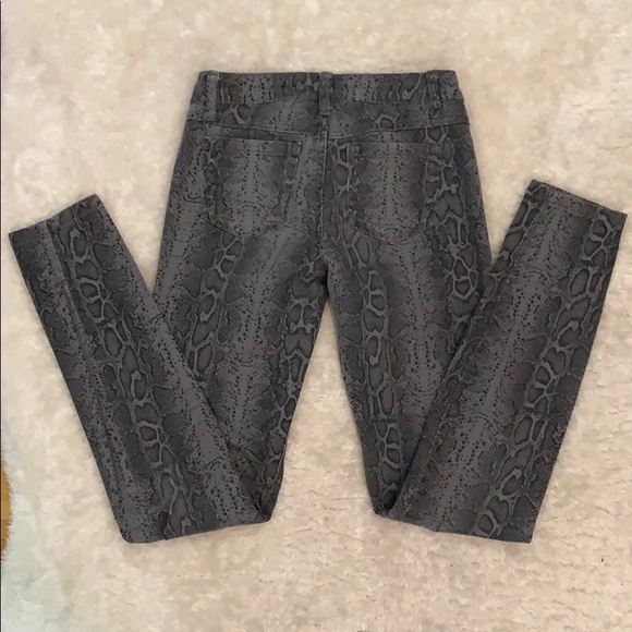 CANDY COUTURE Snake skin jeans - Picture 2 of 3